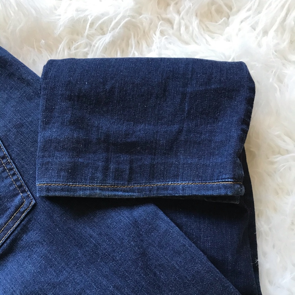 7 For‎ All Mankind The Straight Leg Jeans Dark Wash - Picture 3 of 7